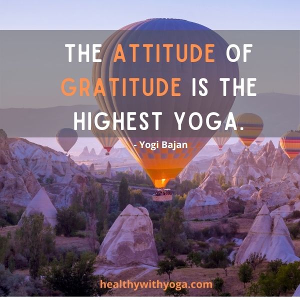 Quote on attitude in Yoga
